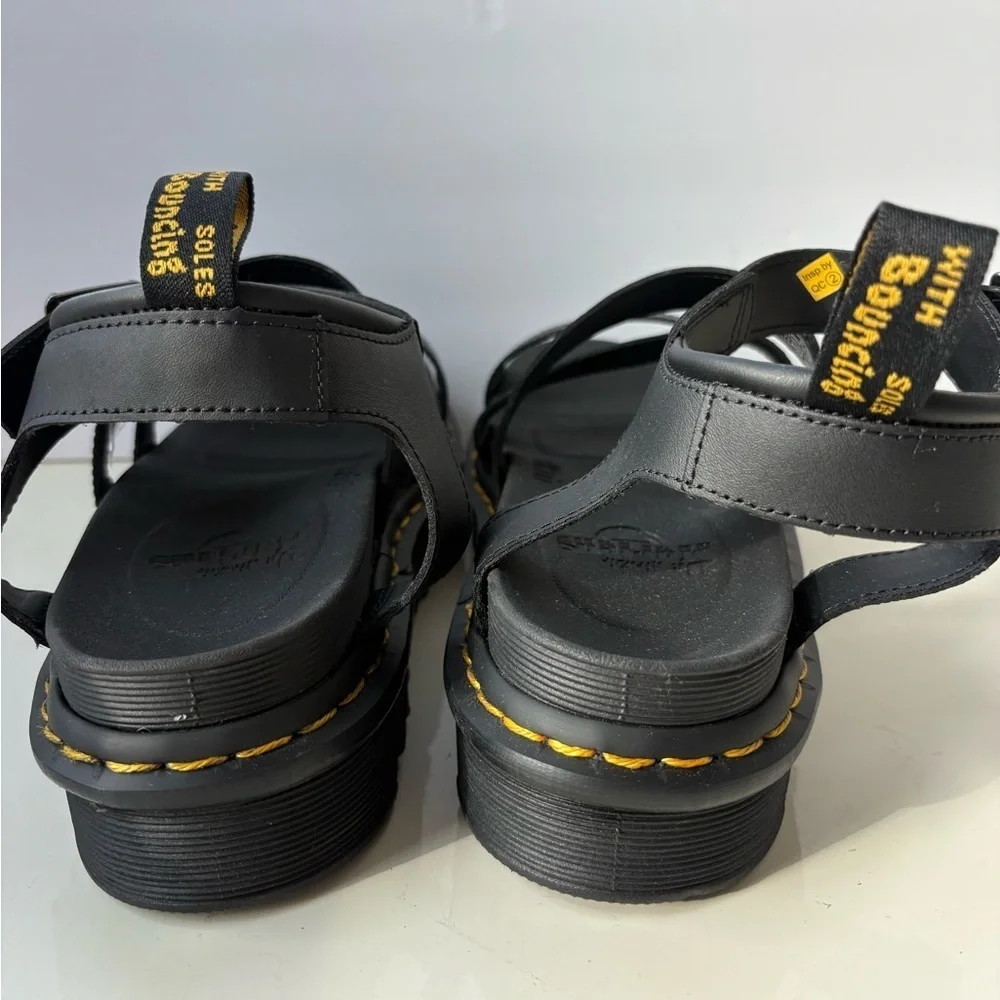 NWOT Dr. Martens Blaire Hydro Leather Sandals Size 9 Women’s - Picture 4 of 13